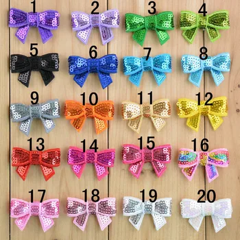 100 pcs/lot free shipping, 1.57 inch sequin bows, sequin appliques, bows for headbands
100 pcs/lot free shipping, 1.57 inch sequin bows, sequin appliques, bows for headbands