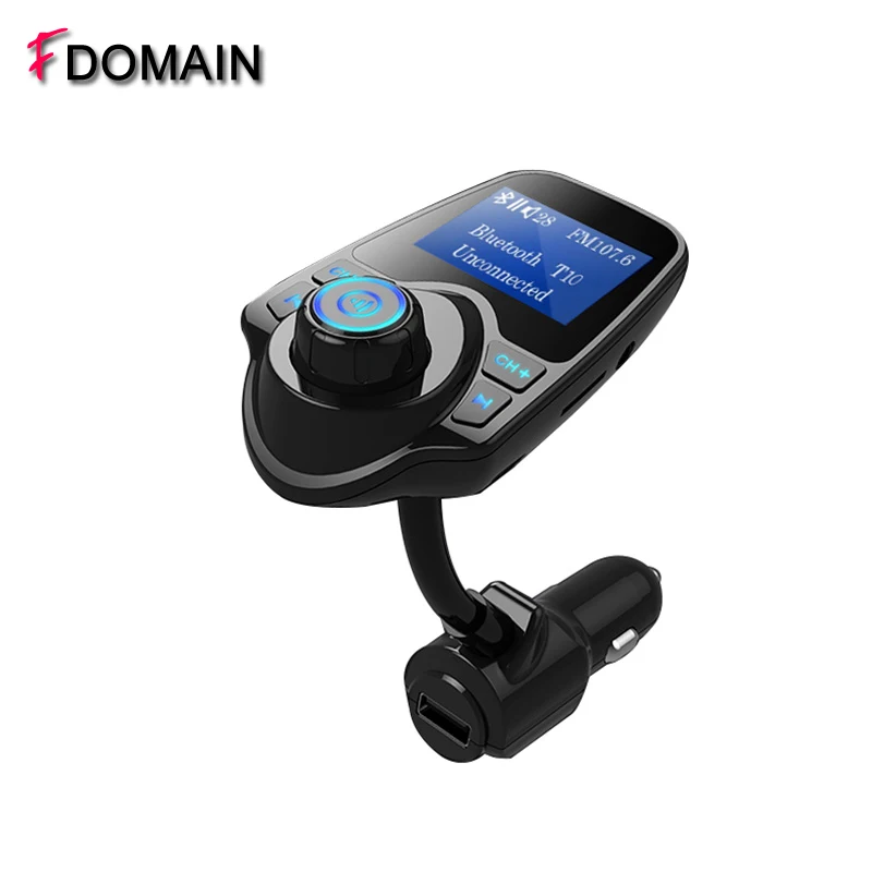 FDOMAIN new big screen auto wireless bluetooth hands free car kit FM transmitter MP3 player USB charger support AUX audio output
FDOMAIN new big screen auto wireless bluetooth hands free car kit FM transmitter MP3 player USB charger support AUX audio output