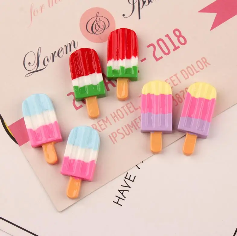 Mix Miniature Kawaii Rainbow Ice Cream Stick Resin Flatback Cabochons for Phone Deco Scrapbooking DIY
Mix Miniature Kawaii Rainbow Ice Cream Stick Resin Flatback Cabochons for Phone Deco Scrapbooking DIY