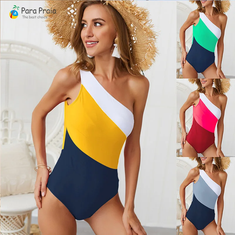 2019 Sexy One Piece Swimsuit One Shoulder Swimwear Women Sexy Monokini Hollow Out Bodysuit Patchwork Beach Wear Cut Out Swimwear
2019 Sexy One Piece Swimsuit One Shoulder Swimwear Women Sexy Monokini Hollow Out Bodysuit Patchwork Beach Wear Cut Out Swimwear