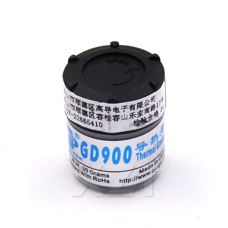 Original GD900 Thermal Conductive Grease Paste Silicone Heatsink Compound Net Weight 30 Grams Gray For Computer CPU processor
Original GD900 Thermal Conductive Grease Paste Silicone Heatsink Compound Net Weight 30 Grams Gray For Computer CPU processor