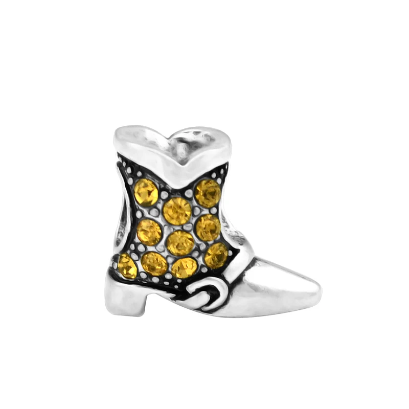 KING'S FAITH Fashion Rhinestone Crystal Boot Beads Fit Pandora Charms Bead Bracelet&Bangles DIY Jewelry Making,SPB039
KING'S FAITH Fashion Rhinestone Crystal Boot Beads Fit Pandora Charms Bead Bracelet&Bangles DIY Jewelry Making,SPB039