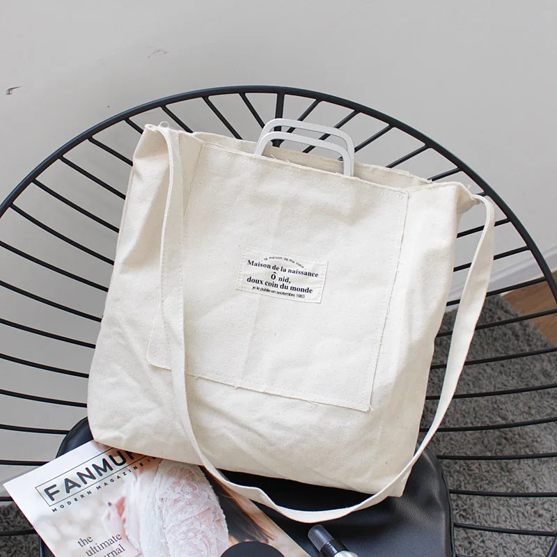 Canvas Big Tote Bag Big Capacity Casual Black Top Handle Bag 2019 Women Leisure Fabric Cotton Street Style Purse Messenger Bag
Canvas Big Tote Bag Big Capacity Casual Black Top Handle Bag 2019 Women Leisure Fabric Cotton Street Style Purse Messenger Bag