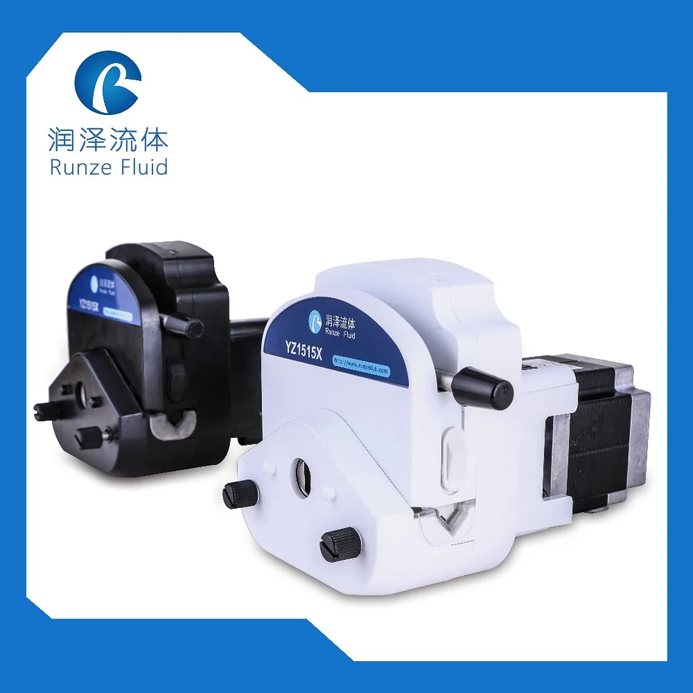 Runze YZ15 Stepper Peristaltic Pump High Flow Quick Load Arduino PLC Controllable
Runze YZ15 Stepper Peristaltic Pump High Flow Quick Load Arduino PLC Controllable