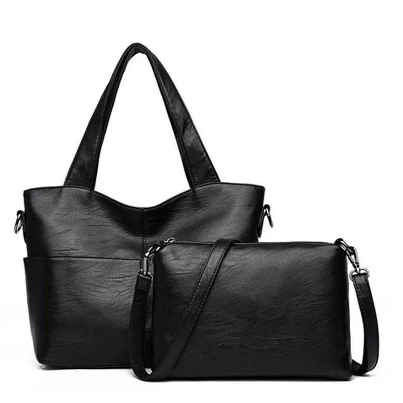 Soft Leather Women Bag Set Luxury Brand 2018 Fashion Designer Female Shoulder Bags Big Casual Bags Set Handbag High Quality
Soft Leather Women Bag Set Luxury Brand 2018 Fashion Designer Female Shoulder Bags Big Casual Bags Set Handbag High Quality