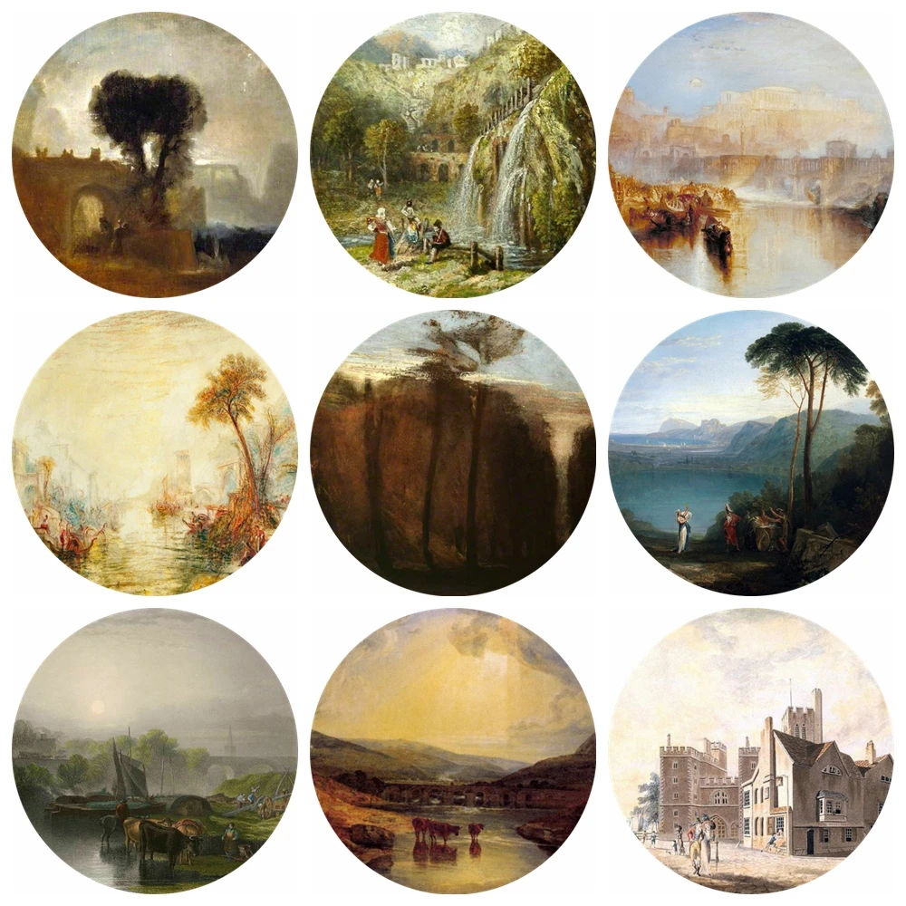 20pcs 12~40mm Artist Joseph Mallord William Turner Art Paintings Collection Abergavenny Bridge Monmouthshire Glass Cabochon
20pcs 12~40mm Artist Joseph Mallord William Turner Art Paintings Collection Abergavenny Bridge Monmouthshire Glass Cabochon