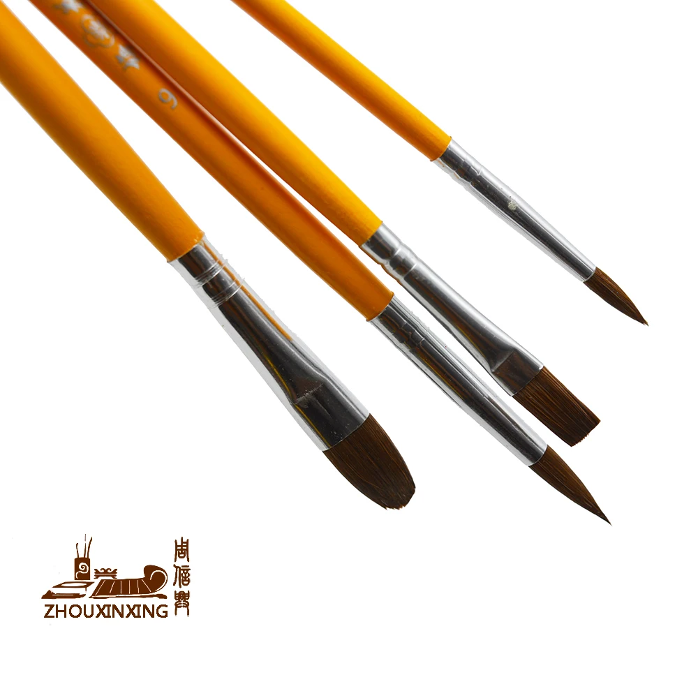 4Pcs/Set Kids Student Watercolor Gouache Painting Pen Horse Hair Wooden Handle Paint Brush Set Drawing Art Supplies
4Pcs/Set Kids Student Watercolor Gouache Painting Pen Horse Hair Wooden Handle Paint Brush Set Drawing Art Supplies