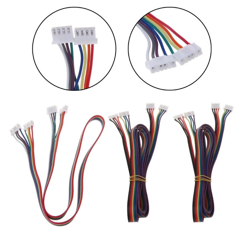 High Quality 0.5M/ 1M/2M XH2.54 4pin-XH2.0 6pin Paralled Motor Connector Cables for 42 Stepper Motor 3D Printer Parts 
High Quality 0.5M/ 1M/2M XH2.54 4pin-XH2.0 6pin Paralled Motor Connector Cables for 42 Stepper Motor 3D Printer Parts