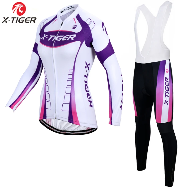 X-Tiger 100% Polyester Woman Cycling Jersey Set Wear Kit Spring MTB Bike Clothes Bicycle Clothing Uniformes De Ciclismo Hombre
X-Tiger 100% Polyester Woman Cycling Jersey Set Wear Kit Spring MTB Bike Clothes Bicycle Clothing Uniformes De Ciclismo Hombre