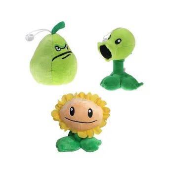 3pcs/lot 18cm Plant vs Zombie Plush Toy PVZ Sunflower Peashooter Squash Soft Stuffed Doll
3pcs/lot 18cm Plant vs Zombie Plush Toy PVZ Sunflower Peashooter Squash Soft Stuffed Doll