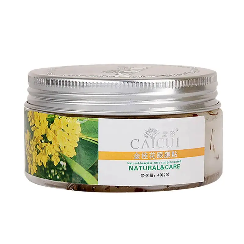 40 Pcs A Box Golden Osmanthus Eye Mask Care Wrinkle Puffiness Dark Circles Fatigue
40 Pcs A Box Golden Osmanthus Eye Mask Care Wrinkle Puffiness Dark Circles Fatigue