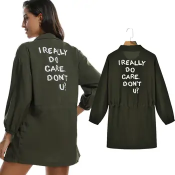 Fashion Women Winter Casual Long Coat Jacket Windbreaker Zip Up Outwear Army Green Handsome Autumn Cool Girls Jacket
Fashion Women Winter Casual Long Coat Jacket Windbreaker Zip Up Outwear Army Green Handsome Autumn Cool Girls Jacket