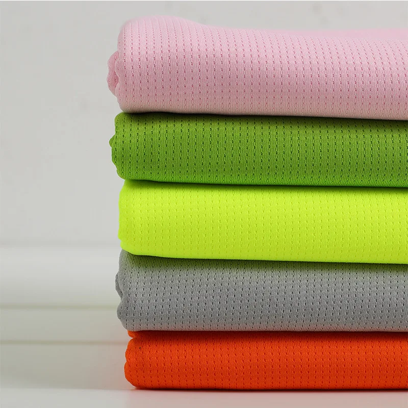 Parallel mesh fabric 100%Polyester for Quick Dry Sports T-Shirts Jersey fabric for sport and yoga B01
Parallel mesh fabric 100%Polyester for Quick Dry Sports T-Shirts Jersey fabric for sport and yoga B01