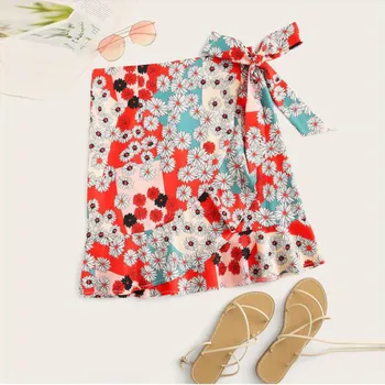 Skirt Jupe Femme Summer Skirt Faldas Jupe Spodnica Womens Casual Fit Flower Print Bandages Elegant Waist Mini Skirt юбка XL Z4
Skirt Jupe Femme Summer Skirt Faldas Jupe Spodnica Womens Casual Fit Flower Print Bandages Elegant Waist Mini Skirt юбка XL Z4