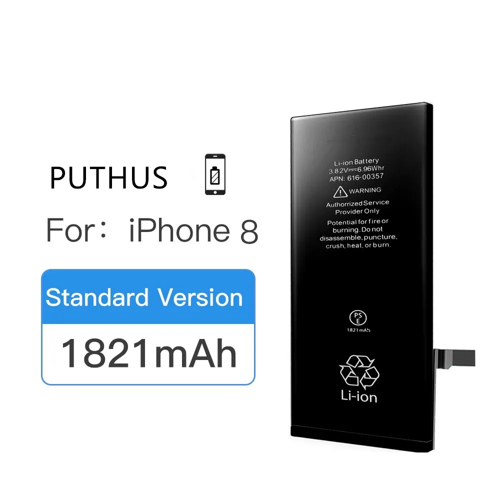 2019 NEW 100% Original Mobile Phone Battery For Apple iPhone 8 Battery 1821mah Capacity Replacement Phone Batteries
2019 NEW 100% Original Mobile Phone Battery For Apple iPhone 8 Battery 1821mah Capacity Replacement Phone Batteries