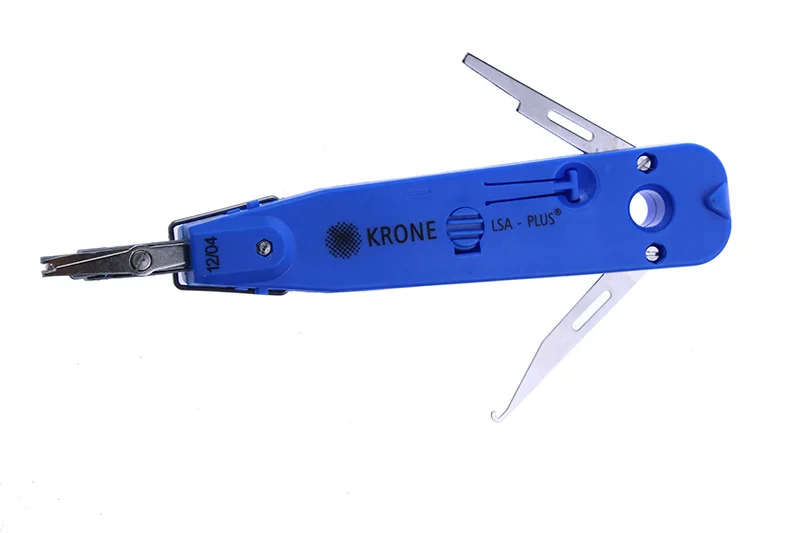 New 1pcs Portable KRONE LSA-Plus Punch Down Tool With Sensor For Telecom Phone RJ11 / LAN Network Cat5 RJ45 Cable Patch Panel
New 1pcs Portable KRONE LSA-Plus Punch Down Tool With Sensor For Telecom Phone RJ11 / LAN Network Cat5 RJ45 Cable Patch Panel