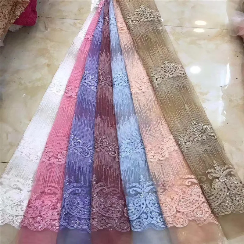 2018 Latest African Tulle Lace High Quality African French Lace with Sequins Double Organza Lace fabric(DP-12-18
2018 Latest African Tulle Lace High Quality African French Lace with Sequins Double Organza Lace fabric(DP-12-18