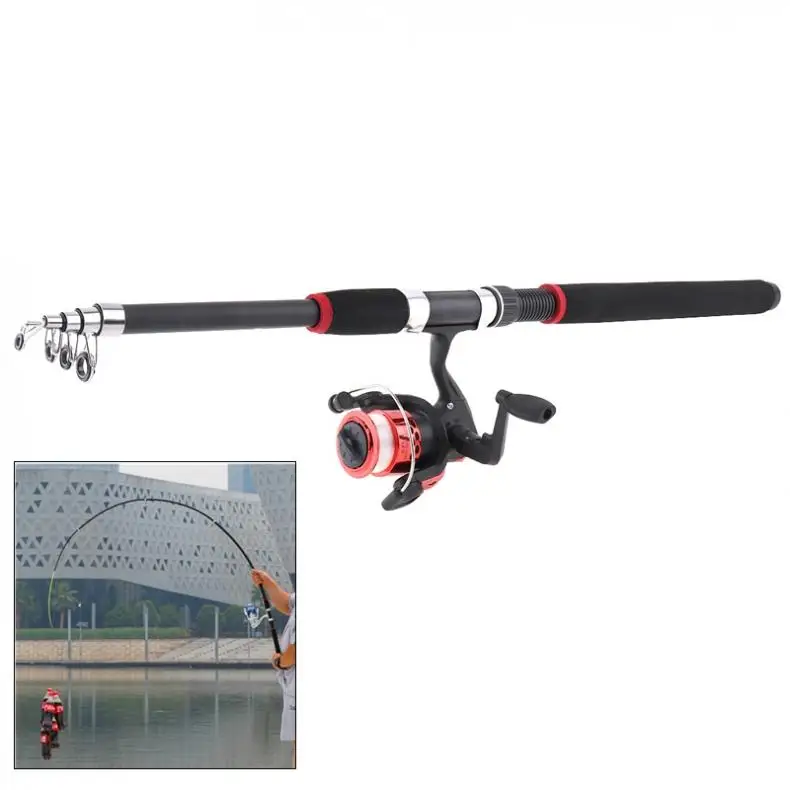 Fishing Rods Reel Line Combo Full Kits 2.4m Spinning Reel Pole Set with Fishing Float Hooks Beads Bell Lead weight Accessories
Fishing Rods Reel Line Combo Full Kits 2.4m Spinning Reel Pole Set with Fishing Float Hooks Beads Bell Lead weight Accessories