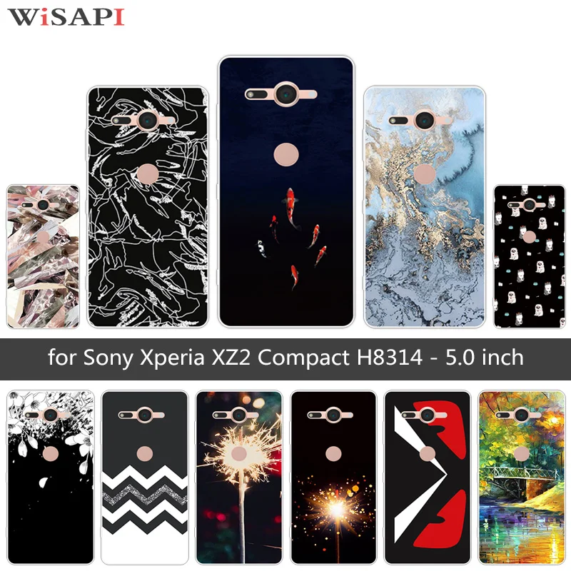 5.0 inch for Sony Xperia XZ2 Compact Soft Silicone Dark Phone Cases for Fundas Sony H8314 H8324 Slim TPU Protection Cover
5.0 inch for Sony Xperia XZ2 Compact Soft Silicone Dark Phone Cases for Fundas Sony H8314 H8324 Slim TPU Protection Cover