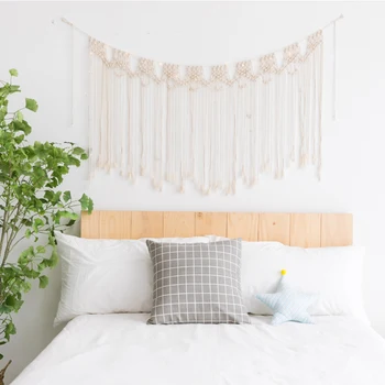 Macrame Wall Art Handmade tassel Cotton Wall Hanging Tapestry for home decor or wedding scene or garden decor Bohemia
Macrame Wall Art Handmade tassel Cotton Wall Hanging Tapestry for home decor or wedding scene or garden decor Bohemia