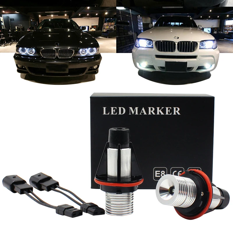 FSYLX Angel Eyes Demon eyes light car Auto Lamp 12V For BMW E39 E53 E60 E61 E63 E64 E65 E66 E83 E87 canbus no error headlight
FSYLX Angel Eyes Demon eyes light car Auto Lamp 12V For BMW E39 E53 E60 E61 E63 E64 E65 E66 E83 E87 canbus no error headlight