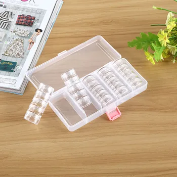 Plastic Cylindrical Small Storage Box Cosmetics Jewelry Beads Sewing Pills Home Sundries Containers Makeup Organizer
Plastic Cylindrical Small Storage Box Cosmetics Jewelry Beads Sewing Pills Home Sundries Containers Makeup Organizer