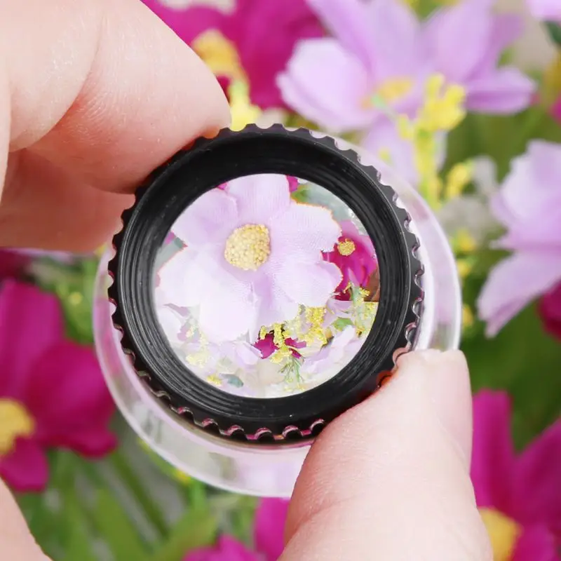

15X Monocular Magnifying Glass Loupe Lens Map Eye Magnifier Jewelry Portable Watch Repair Tool