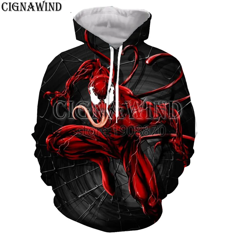 New arrive marvel movie red venom carnage hoodies men women 3D print fashion harajuku style streetwear unisex tracksuit tops
New arrive marvel movie red venom carnage hoodies men women 3D print fashion harajuku style streetwear unisex tracksuit tops