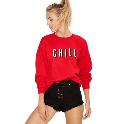 Hirigin Women Long Sleeve Red Color Letters Print Hoodie Pullover Warm Sweatshirt Casual Hooded Summer Tops
Hirigin Women Long Sleeve Red Color Letters Print Hoodie Pullover Warm Sweatshirt Casual Hooded Summer Tops