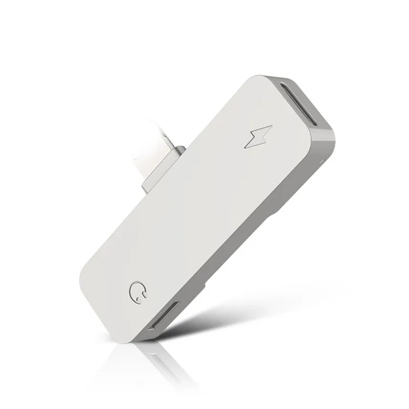 3 in 1 Zinc Alloy Bracket Adapter Converter for Lightning to Charging Music Headphone Ports for iPhone X 8 7 6 5S Interface
3 in 1 Zinc Alloy Bracket Adapter Converter for Lightning to Charging Music Headphone Ports for iPhone X 8 7 6 5S Interface