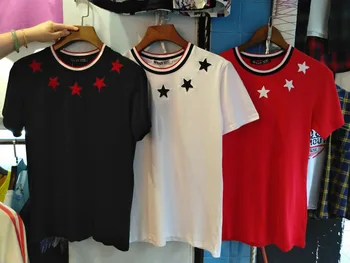 Mens T Shirts Fashion 2020 Summer Short Sleeve O Neck Camisetas Hombre Cotton 100% Stars Printed Camisetas De Hombre Cortas B228 
Mens T Shirts Fashion 2020 Summer Short Sleeve O Neck Camisetas Hombre Cotton 100% Stars Printed Camisetas De Hombre Cortas B228