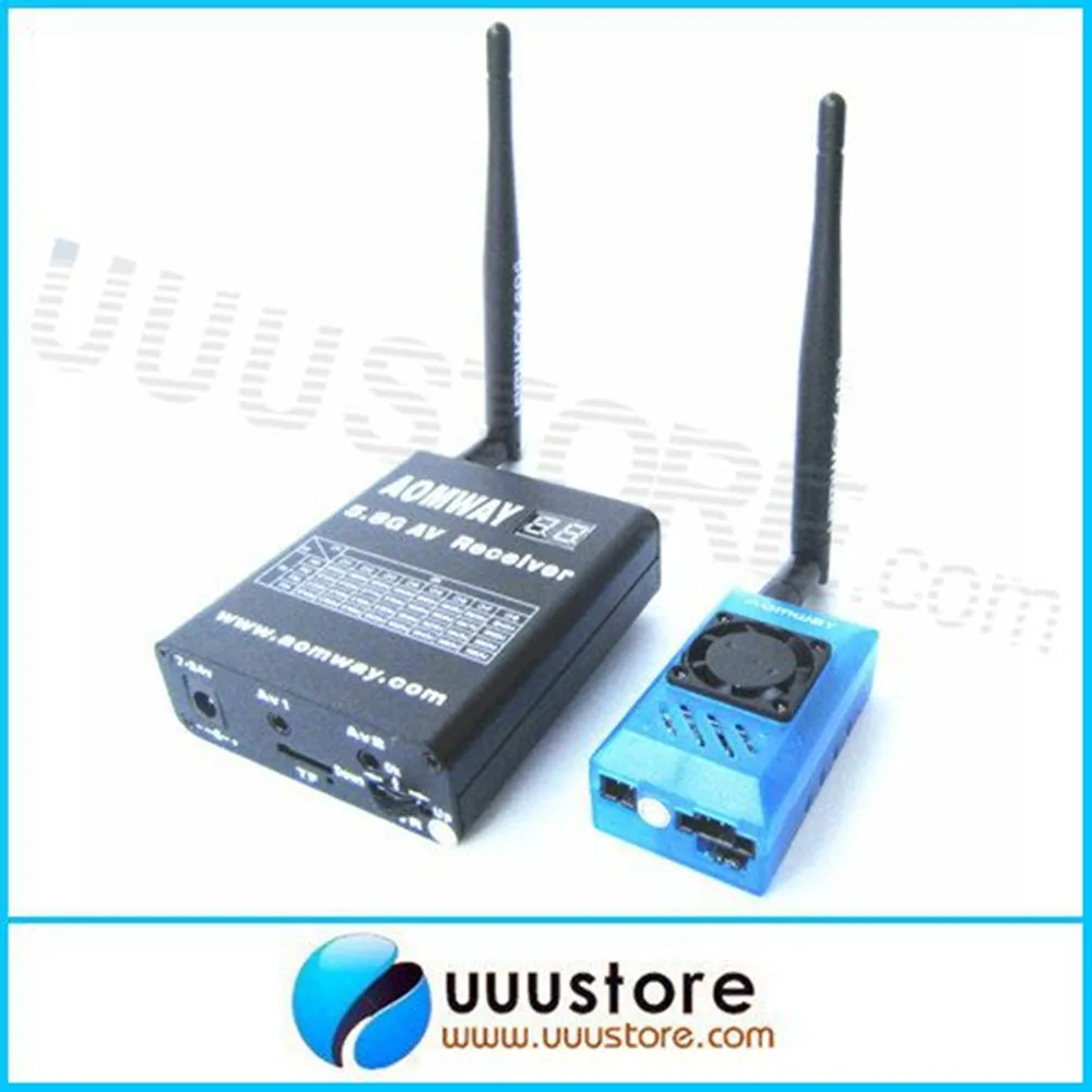 Aomway 5.8G 1W 1000mW 32CH AV TX RX Transmitter/Receiver w/DVR Recorder function for FPV RC Airplane long range system
Aomway 5.8G 1W 1000mW 32CH AV TX RX Transmitter/Receiver w/DVR Recorder function for FPV RC Airplane long range system