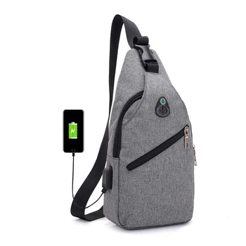 Fashion casual men chest pack single shoulder bags USB charging chest bag crossbody bags male anti theft single strap back bag
Fashion casual men chest pack single shoulder bags USB charging chest bag crossbody bags male anti theft single strap back bag