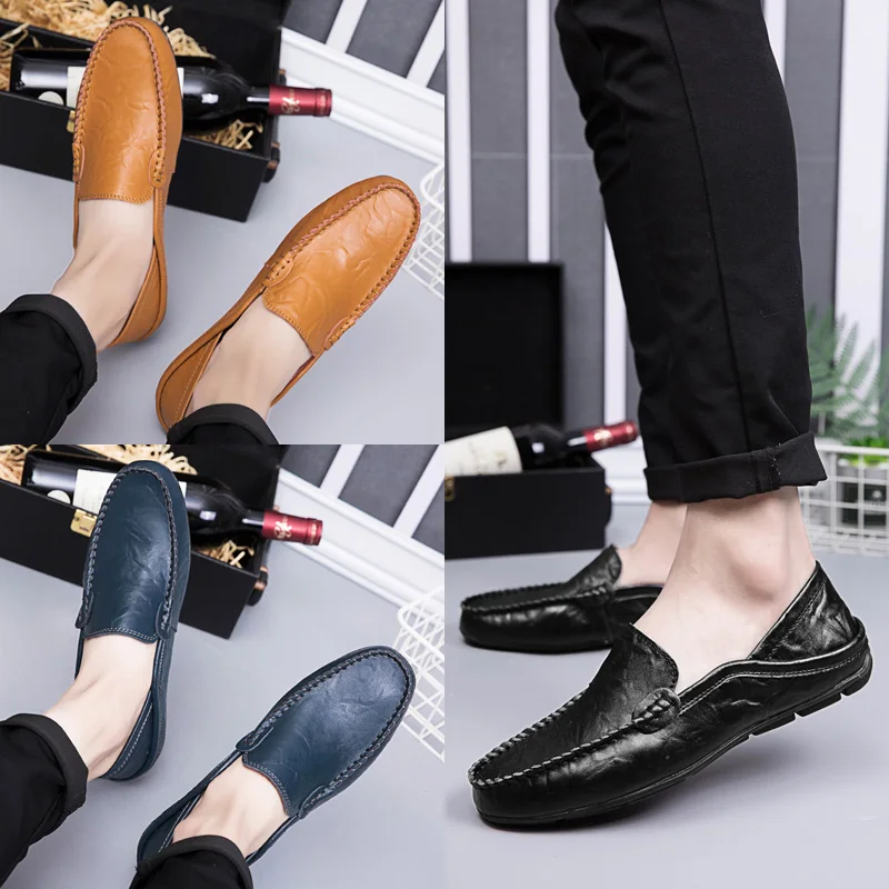 2019 New PU Men Peas Shoes Set Feet Breathable Men Shoes Casual Comfortable Lok Fu Shoes Driving Leather Casual Shoes HC-001
2019 New PU Men Peas Shoes Set Feet Breathable Men Shoes Casual Comfortable Lok Fu Shoes Driving Leather Casual Shoes HC-001