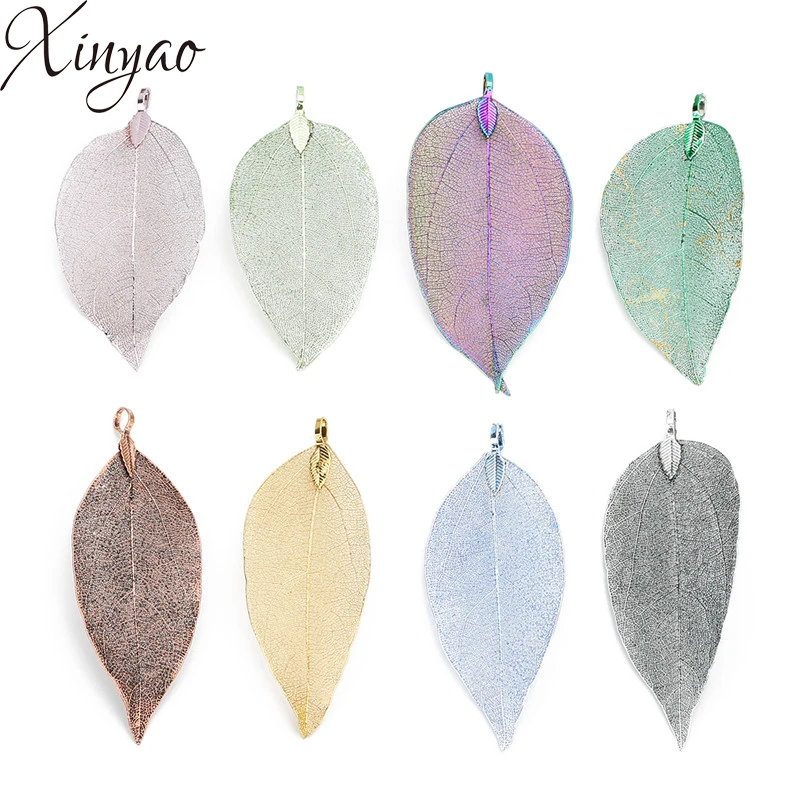 XINYAO 2Pcs/lot Different Size Gold Metal Leaf Pendant Charms Filigree Vintage Floating Plant Charms For Necklace Jewelry Making
XINYAO 2Pcs/lot Different Size Gold Metal Leaf Pendant Charms Filigree Vintage Floating Plant Charms For Necklace Jewelry Making