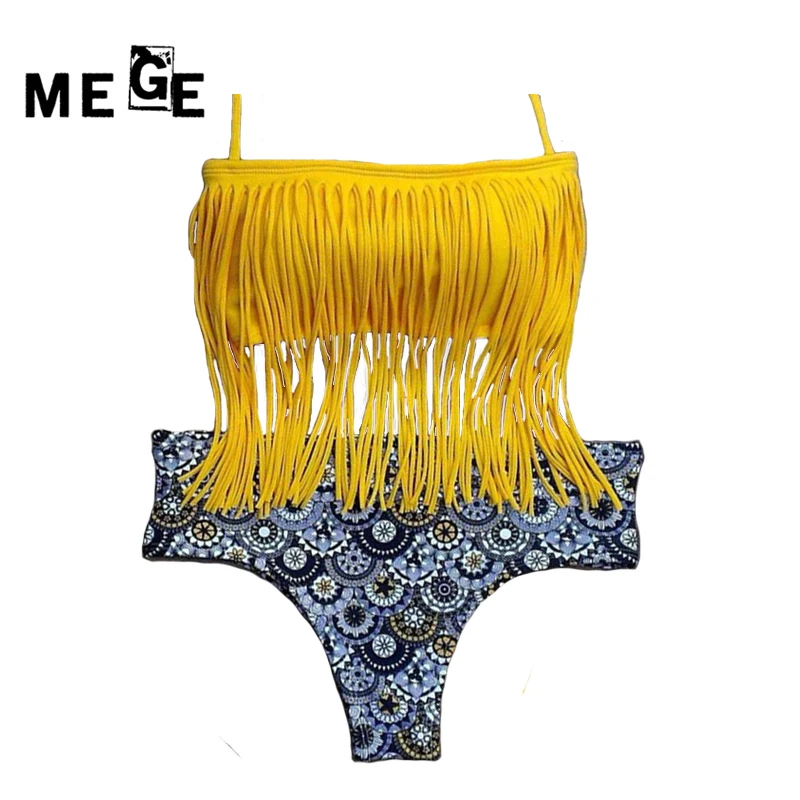 MEGE Two-pieces Bikini Set Low Waist Bikini Sexy Leopard Tankini Swimsuit Women Costumi Da Bagno Donna Tassel Bathing Suit
MEGE Two-pieces Bikini Set Low Waist Bikini Sexy Leopard Tankini Swimsuit Women Costumi Da Bagno Donna Tassel Bathing Suit