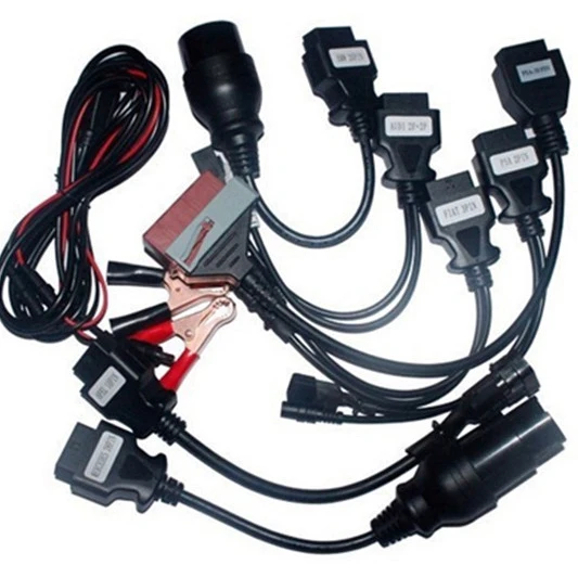 Lowest price for full set 8 pcs car cables work for delphis vd ds150e cdp pro plus Car Cable diagnostic Tool Interface cable
Lowest price for full set 8 pcs car cables work for delphis vd ds150e cdp pro plus Car Cable diagnostic Tool Interface cable
