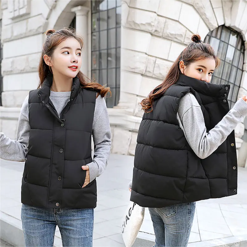 Brieuces Autumn Winter Vest Women Waistcoat 2018 Female Sleeveless Hood Warm Vest Outwear Colete Feminino Sleeveless Jacket
Brieuces Autumn Winter Vest Women Waistcoat 2018 Female Sleeveless Hood Warm Vest Outwear Colete Feminino Sleeveless Jacket