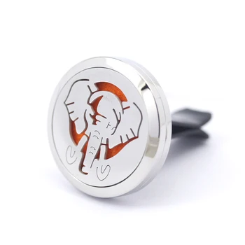 2017 New 30mm Stainless Steel Elephant Head with Vent Aromatherapy/Essential Oil Diffuser Perfume Locket Clip for Car
2017 New 30mm Stainless Steel Elephant Head with Vent Aromatherapy/Essential Oil Diffuser Perfume Locket Clip for Car