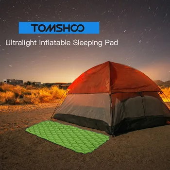 TOMSHOO Portable Ultralight Inflatable Sleeping Pad Mattress Lightweight for Outdoor Camping Hiking Backpacking Travel
TOMSHOO Portable Ultralight Inflatable Sleeping Pad Mattress Lightweight for Outdoor Camping Hiking Backpacking Travel