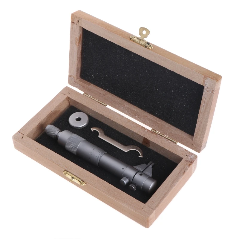 5-30mm 0.01mm Inside Micrometer Caliper Gauge Professional Measuring Tool with Box
5-30mm 0.01mm Inside Micrometer Caliper Gauge Professional Measuring Tool with Box