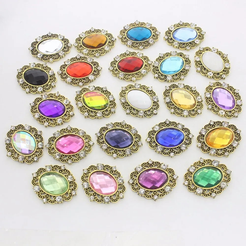 Oval Acrylic Diamond Rhinestone Gems Buttons Clothing DIY Metal Crafts Flatback For Home Applique With Hole Embellishments
Oval Acrylic Diamond Rhinestone Gems Buttons Clothing DIY Metal Crafts Flatback For Home Applique With Hole Embellishments