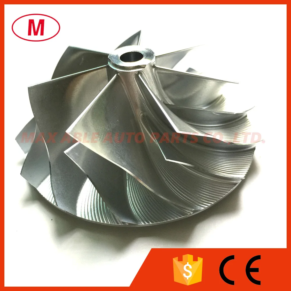 GT28 54.20/66.56mm 7+7 blades High Performance Turbo Billet Compressor wheel/Aluminum2618/Turbocharger Milling compressor wheel
GT28 54.20/66.56mm 7+7 blades High Performance Turbo Billet Compressor wheel/Aluminum2618/Turbocharger Milling compressor wheel