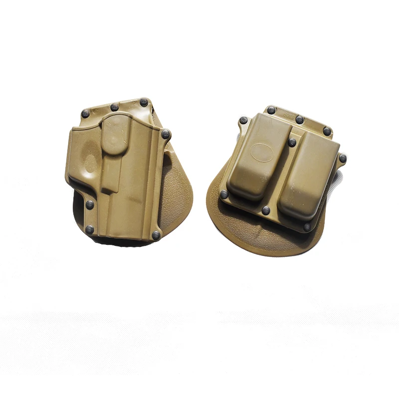 

New Holster P99 WA99 Paddle Style Double RH Pistol Tactical Military Army Magazine Paddle Holste