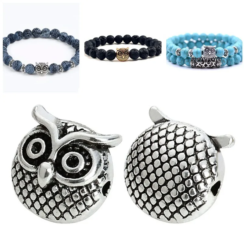 11MM Silver Gold Alloy owl animal Beads Tibetan Silver Loose Beads Spacer Beads Handmade charm Jewelry Accessories hloe 1.5mm
11MM Silver Gold Alloy owl animal Beads Tibetan Silver Loose Beads Spacer Beads Handmade charm Jewelry Accessories hloe 1.5mm