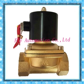 2W type 2 way 2 position Large aperture water solenoid valve 2W400-40 1 1/2" Brass N/C
2W type 2 way 2 position Large aperture water solenoid valve 2W400-40 1 1/2" Brass N/C