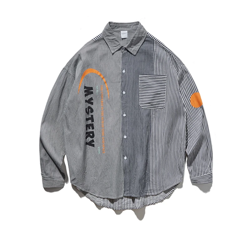 High Quality 2019 Autumn Winter Letter Printed Shirt Men Plaid Shirt Long Sleeve Hipster Men Cotton Vintage Harajuku Shirt
High Quality 2019 Autumn Winter Letter Printed Shirt Men Plaid Shirt Long Sleeve Hipster Men Cotton Vintage Harajuku Shirt