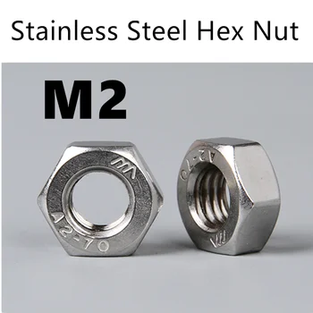 Free Shipping 500pcs/Lot Metric Thread DIN934 M2 304 Stainless Steel Hex Nut Hexagonal Nut Screw Nut A2-70
Free Shipping 500pcs/Lot Metric Thread DIN934 M2 304 Stainless Steel Hex Nut Hexagonal Nut Screw Nut A2-70