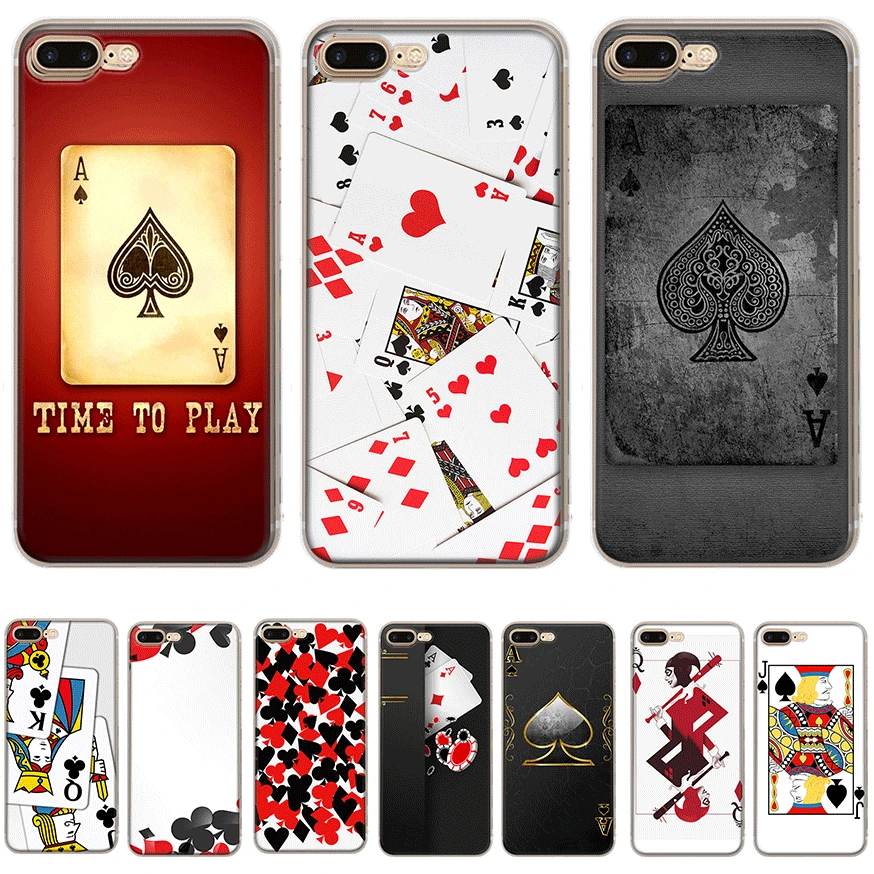 Mobile Phone Case for iPhone 11 Pro XR X XS Max iPhone 6 6S 7 8 Plus 5 5S SE Cover Poker HD Logo Shell Protection
Mobile Phone Case for iPhone 11 Pro XR X XS Max iPhone 6 6S 7 8 Plus 5 5S SE Cover Poker HD Logo Shell Protection