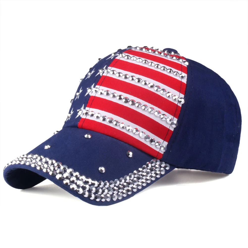 New The American Flag Baseball Caps 2019 Fashion Hat For Men Women The Adjustable Cotton Cap Rhinestone Star Denim Cap Hat #30
New The American Flag Baseball Caps 2019 Fashion Hat For Men Women The Adjustable Cotton Cap Rhinestone Star Denim Cap Hat #30